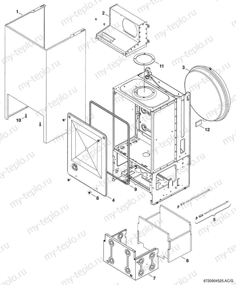 Купить запчасти Buderus Logamax U052-28К в Тюмени