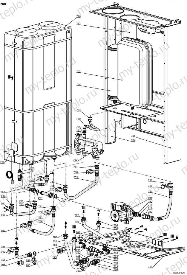 Запчасти Ariston CLAS B EVO 24 FF купить в Тюмени