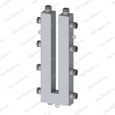 Коллектор отопления кольцевой-КLК4 (нержавеющая сталь) (1915088)