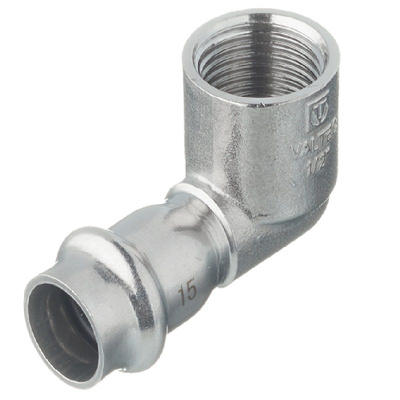 Угольник 90° с вн.р. нерж сталь 18х3/4