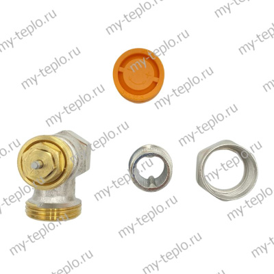 Вентиль д/термоголовки верх. угл. Oventrop Az Ду20 (1187006)